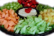 Seasonal Fruit And Dip Traypng