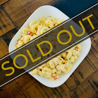 Macaroni salad sold out